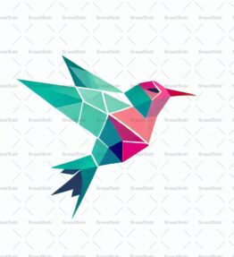 Geometrischer Kolibri